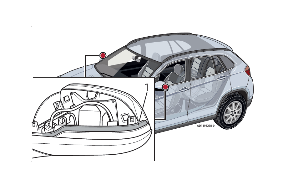 Stranska-ogledala-na-vozilu-BMW-X1
