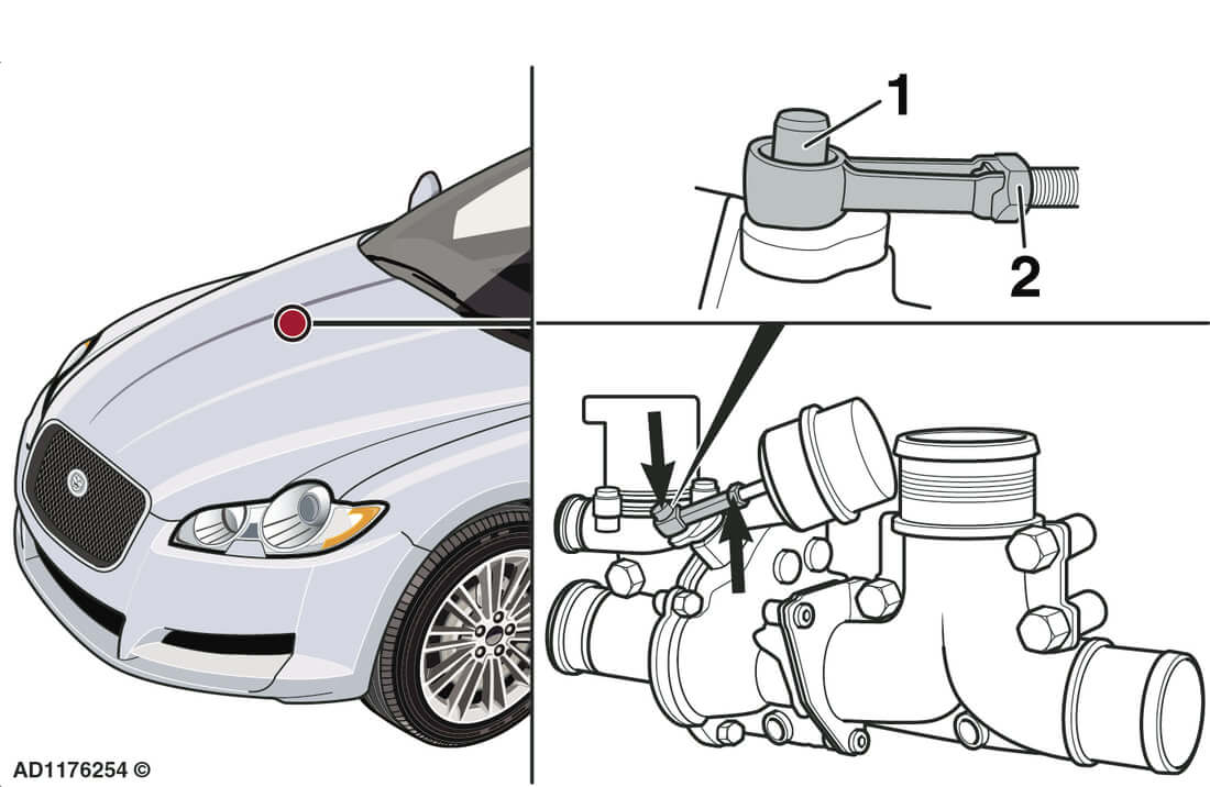 Akumulator-vakumskega-ventila-in-povezovalni-drog-pri-vozilu-Jaguar